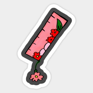 ruler Sticker